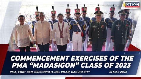 Commencement Exercises of the Philippine Military Academy.